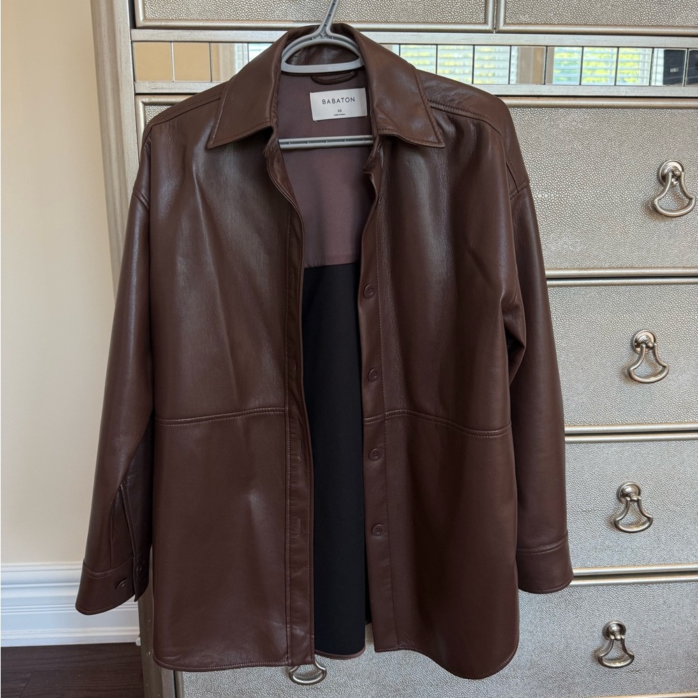 Babaton Pelli Shirt Jacket - Picture 1 of 3
